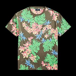 Polo Ralph Lauren classic fit mens XL Floral Green Shirt
